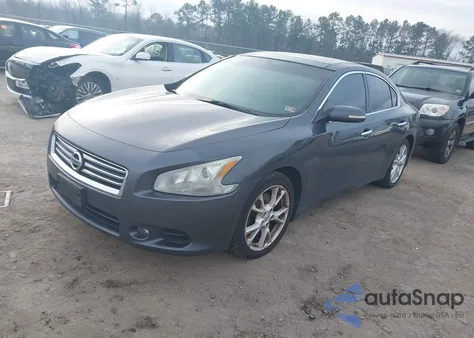 2012 Nissan Maxima 3.5 Sv из США, поврежденный, VIN 1N4AA5AP0CC845885
